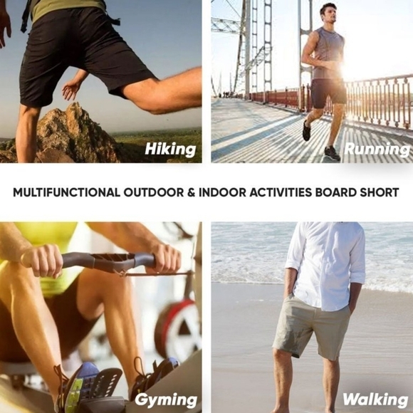 Brickline Khakis Yarn Hybird Shorts 32 NWT - Picture 7 of 10